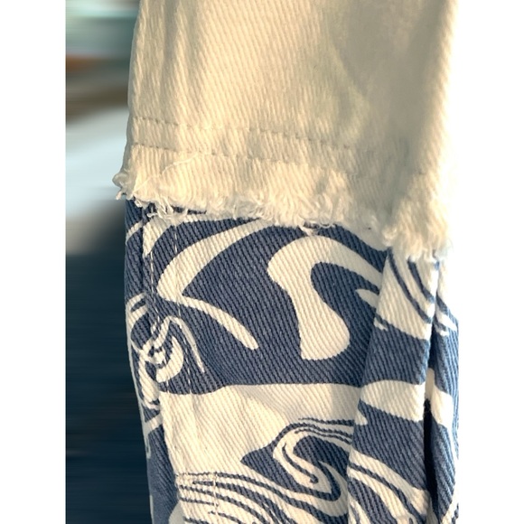 Super cute color block jean jacket S M L - Picture 6 of 7